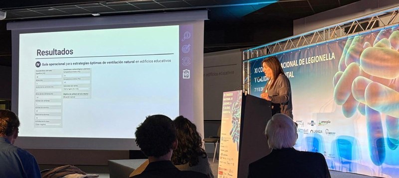 IAQ4EDU project at the XI National Congress on Legionella and Environmental Quality