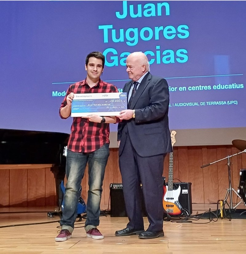 The PhD student from the IAQ4EDU project awarded with a Doctoral Thesis Grant